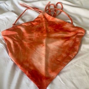 XS NWOT Whitefox Boutique Crop Halter